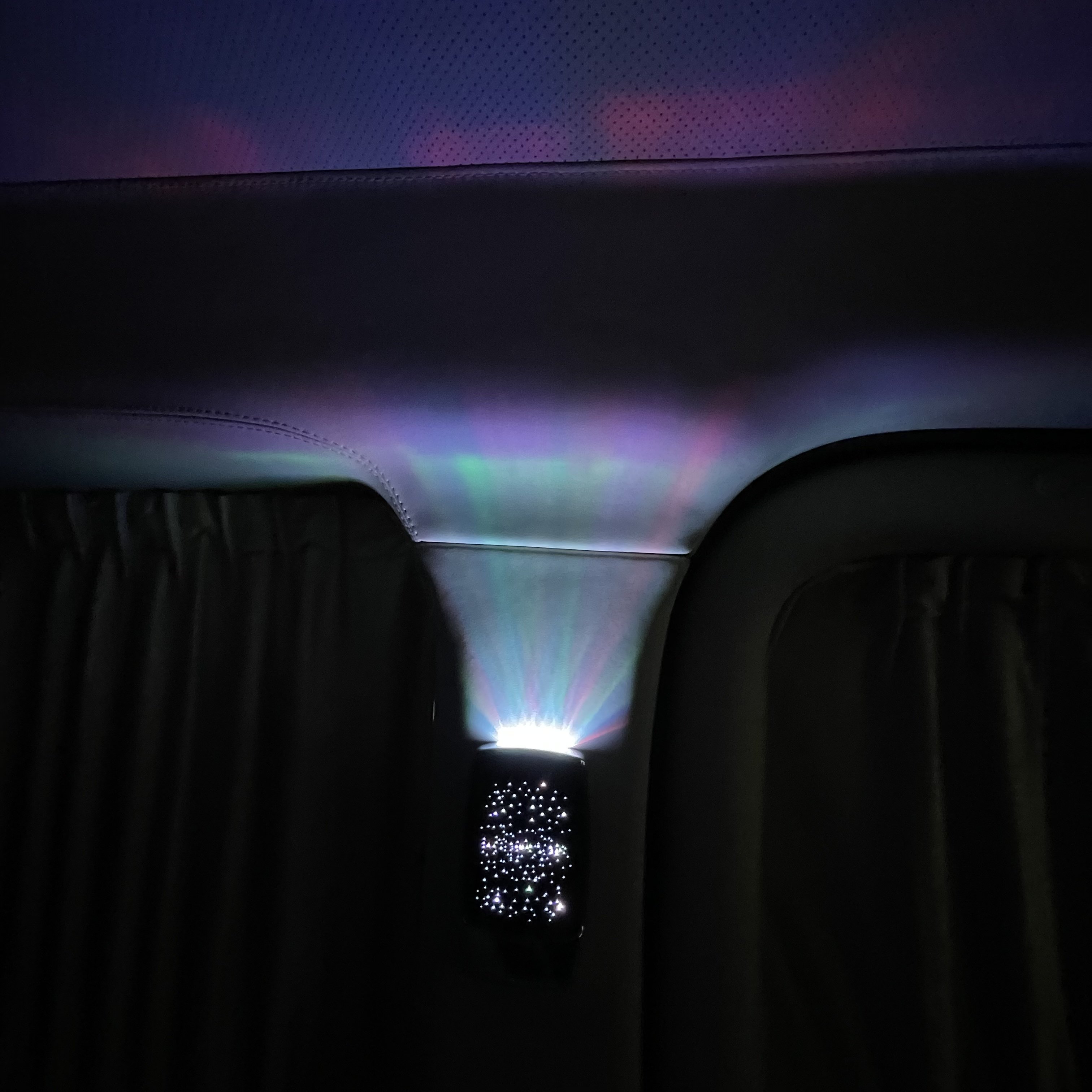 Luxury Universal Customizable Rear Interior Atmosphere Lamp LED Car Light Toyota Hiace Interior Accessories